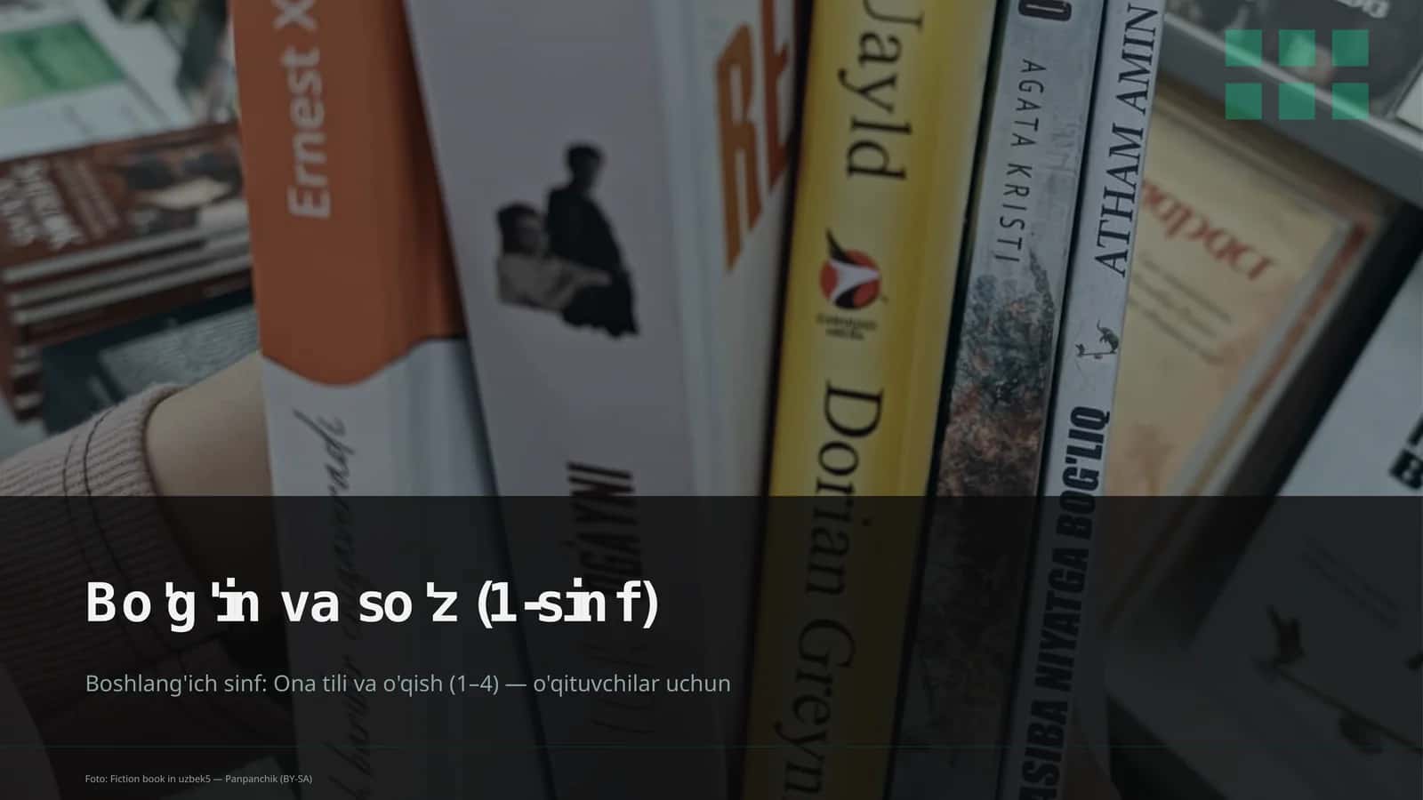 Bo'g'in va so'z (1-sinf) 1