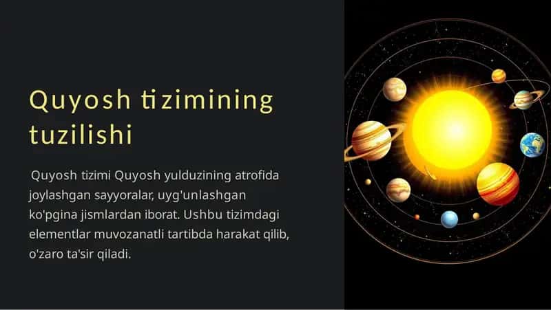 Quyosh tizimi 1