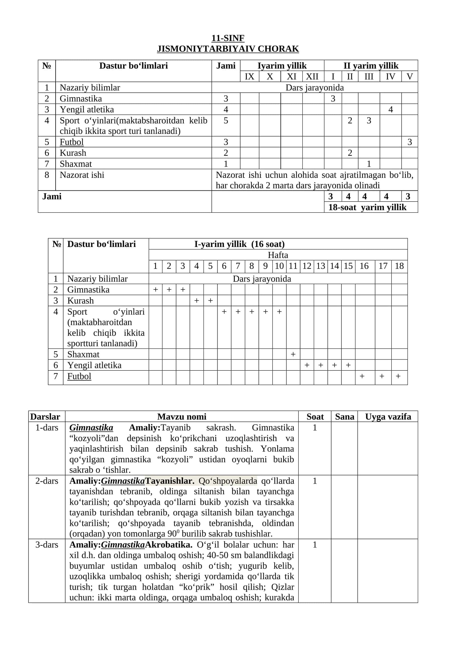 JISMONIY TARBIYA IV CHORAK 1