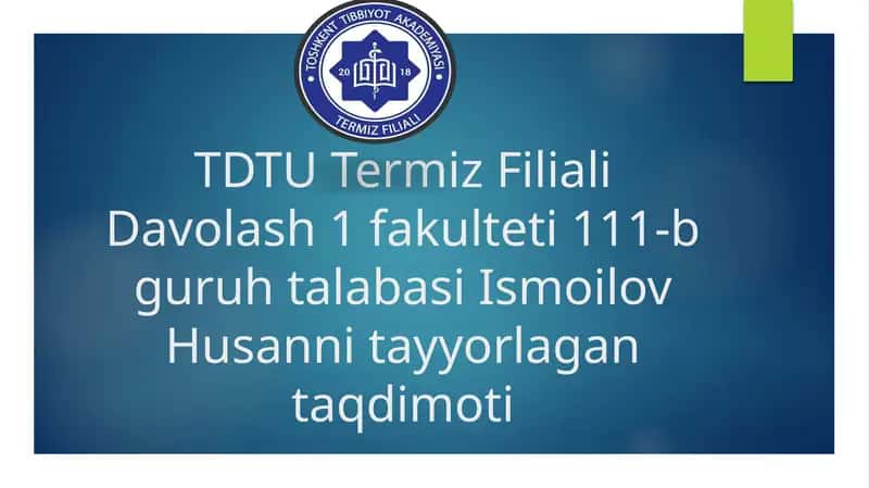Qoʻl suyaklarining rivojlanishiga ichki va tashqi faktorlarning ta'siri 1