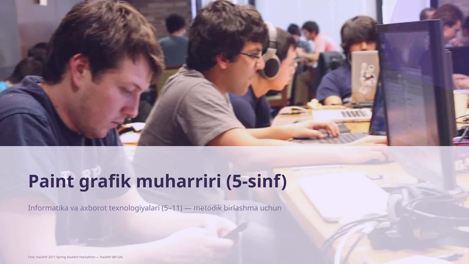 Paint grafik muharriri (5-sinf) 4