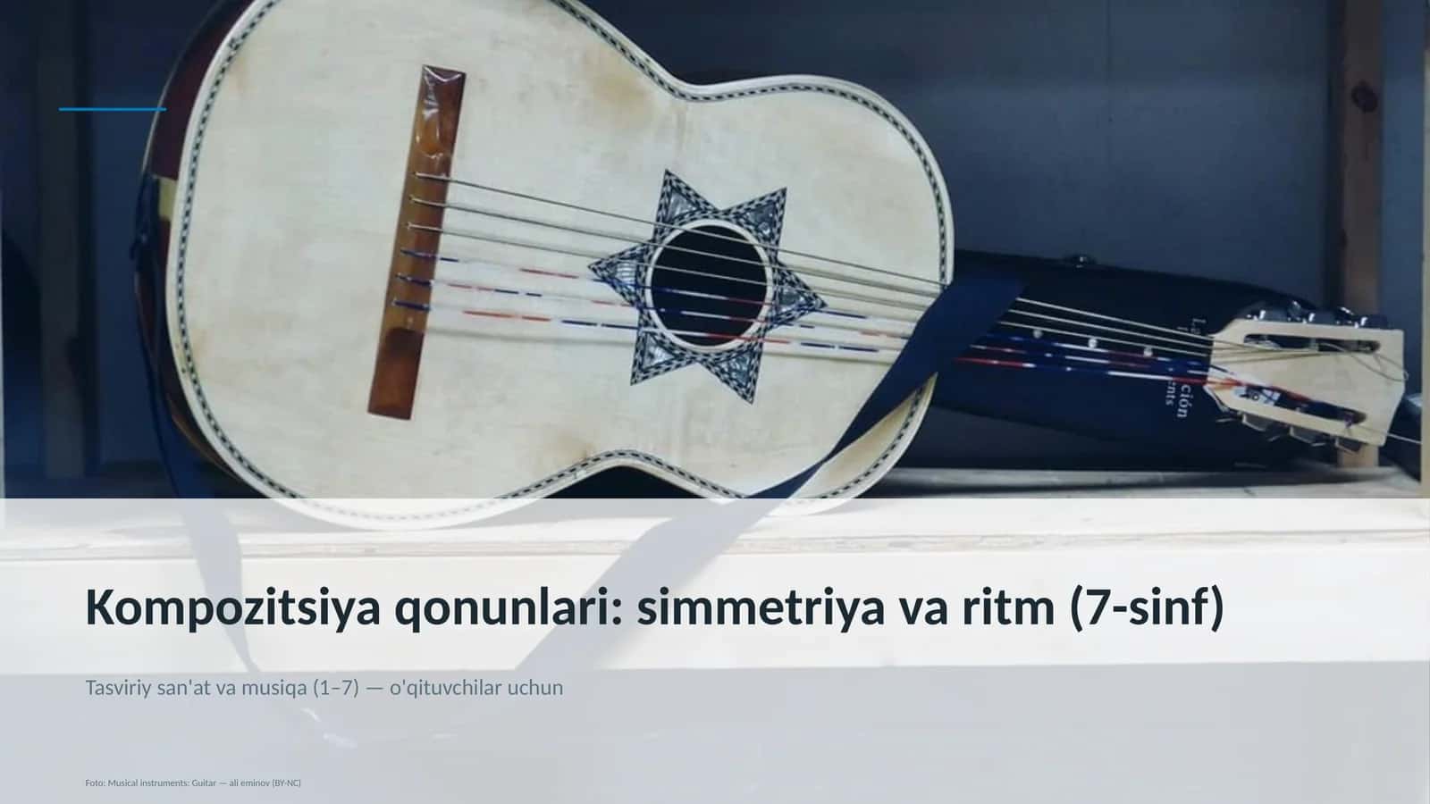 Kompozitsiya qonunlari: simmetriya va ritm (7-sinf) 1