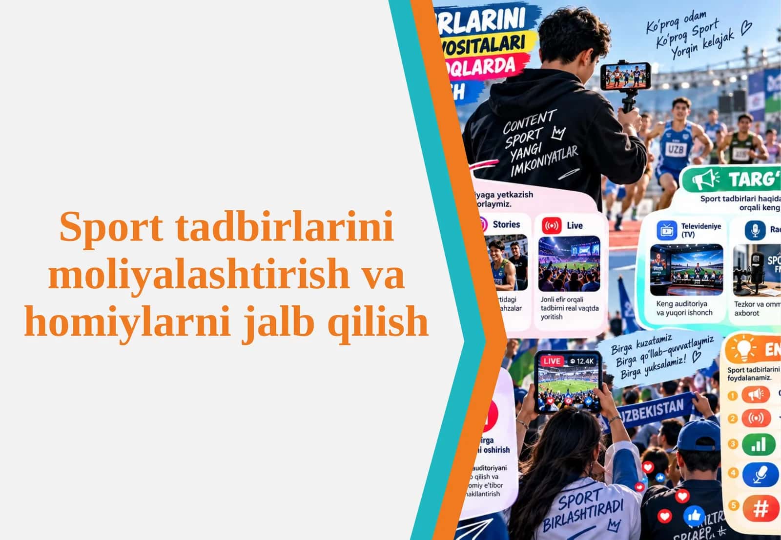 Sport tadbirlarini moliyalashtirish va homiylarni jalb qilish 1