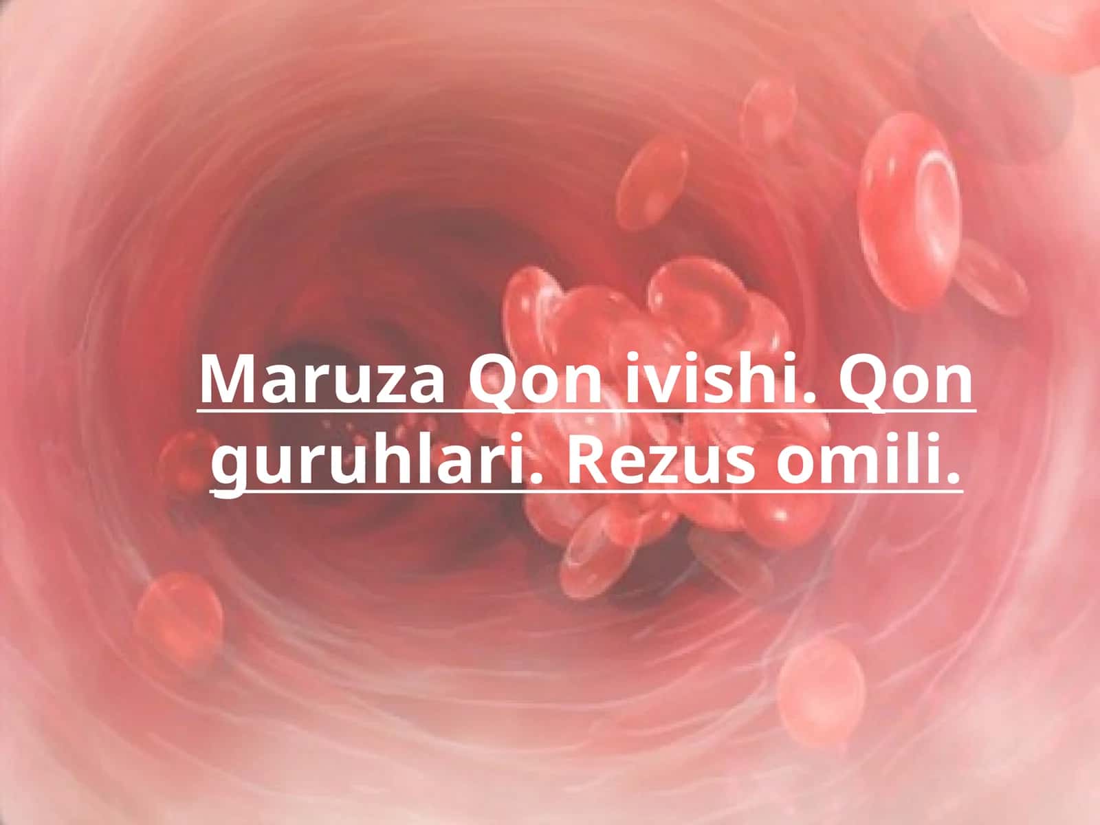 MaruzaQonivishi.Qonguruhlari.Rezusomili. Тромбоциты 1