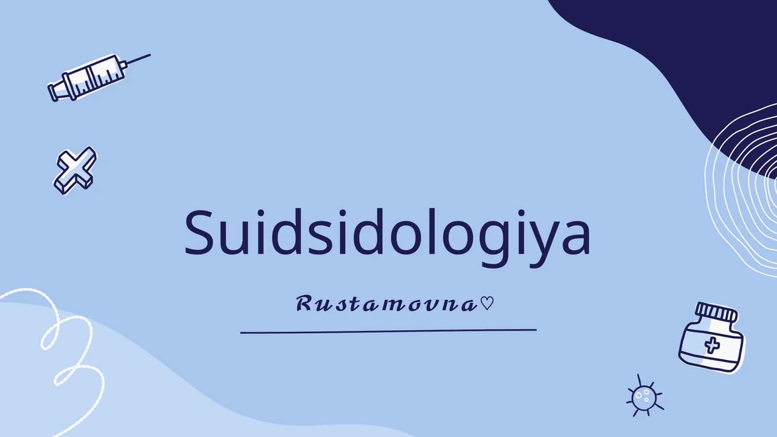 Suidsidologiya 1