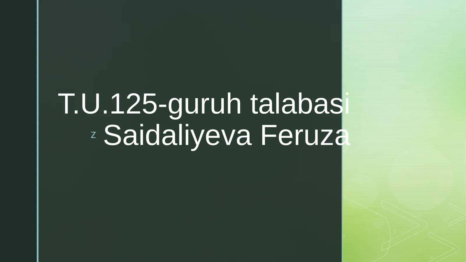 Elektron jadval protsessorlari va ularning imkoniyatlari funksiyalar formulalar ma’lumotlarni saralash va filtrlash 1