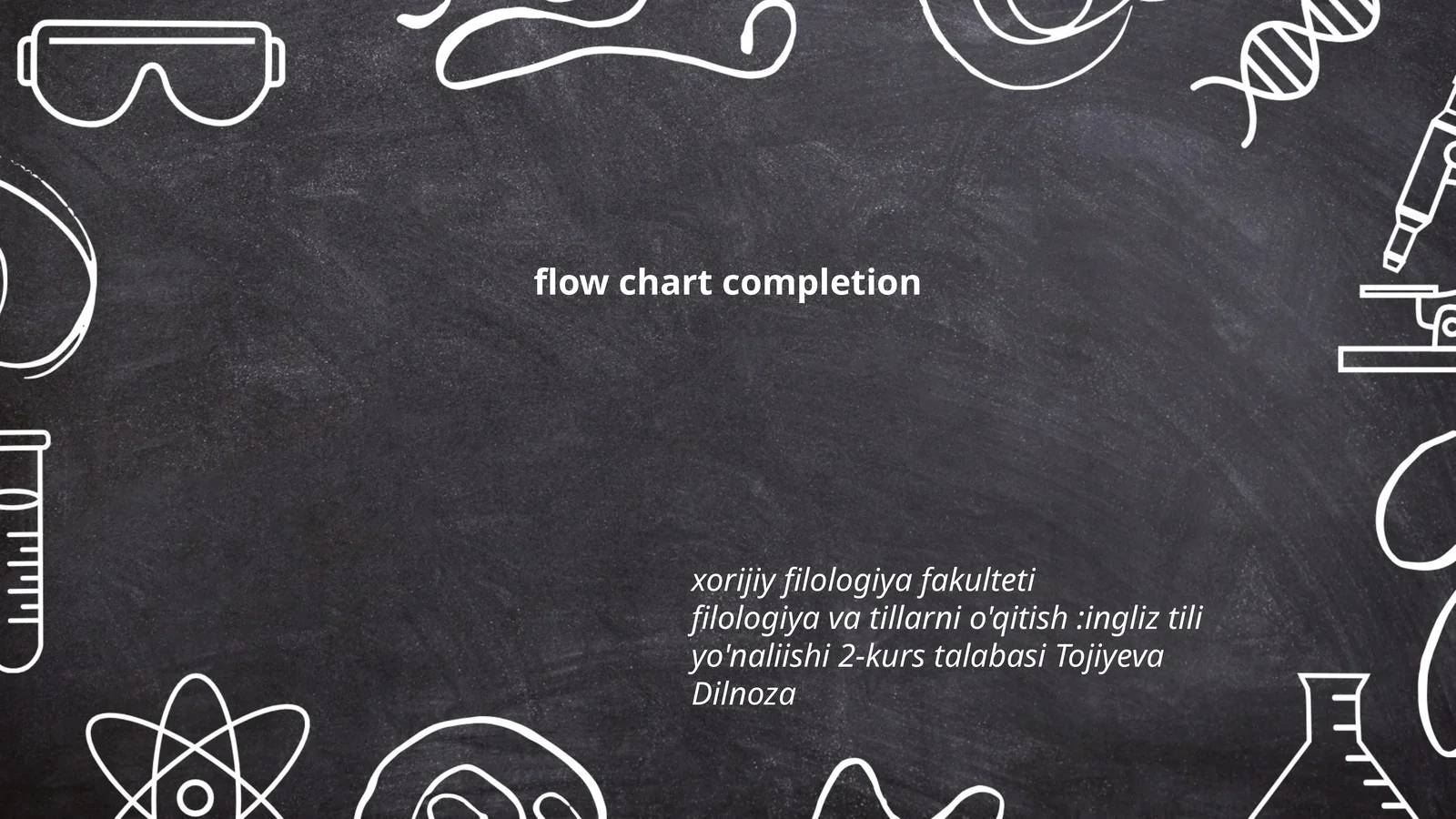flow chart completion 1