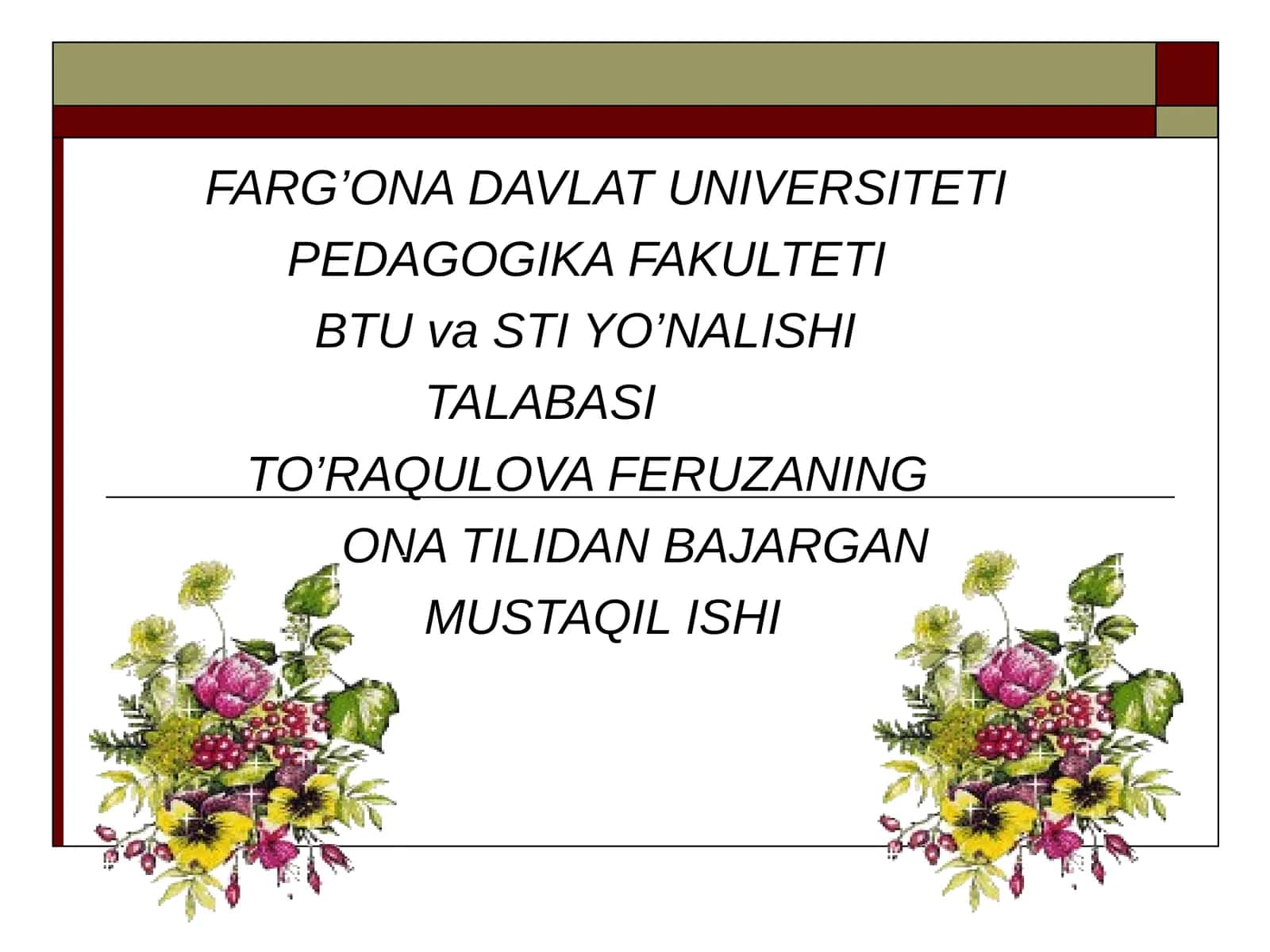 Morfologiya haqida umumiy malumot 1