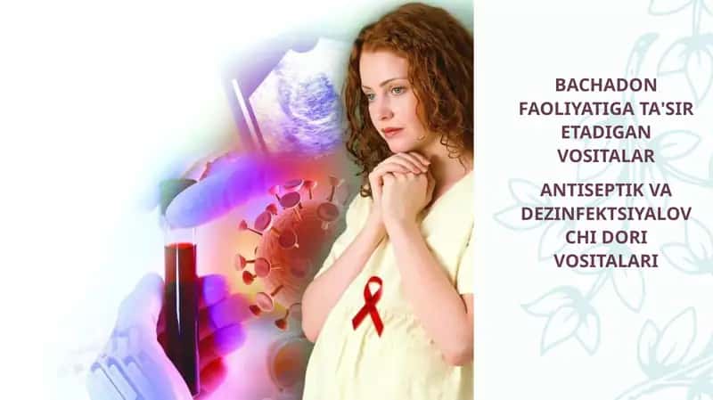 Antiseptik va dezinfektsiyalovchi dori vositalari 1