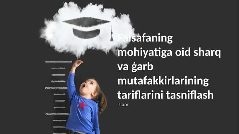Falsafa ta'riflarining tarixiy rivoji va asosiy maktablari 1