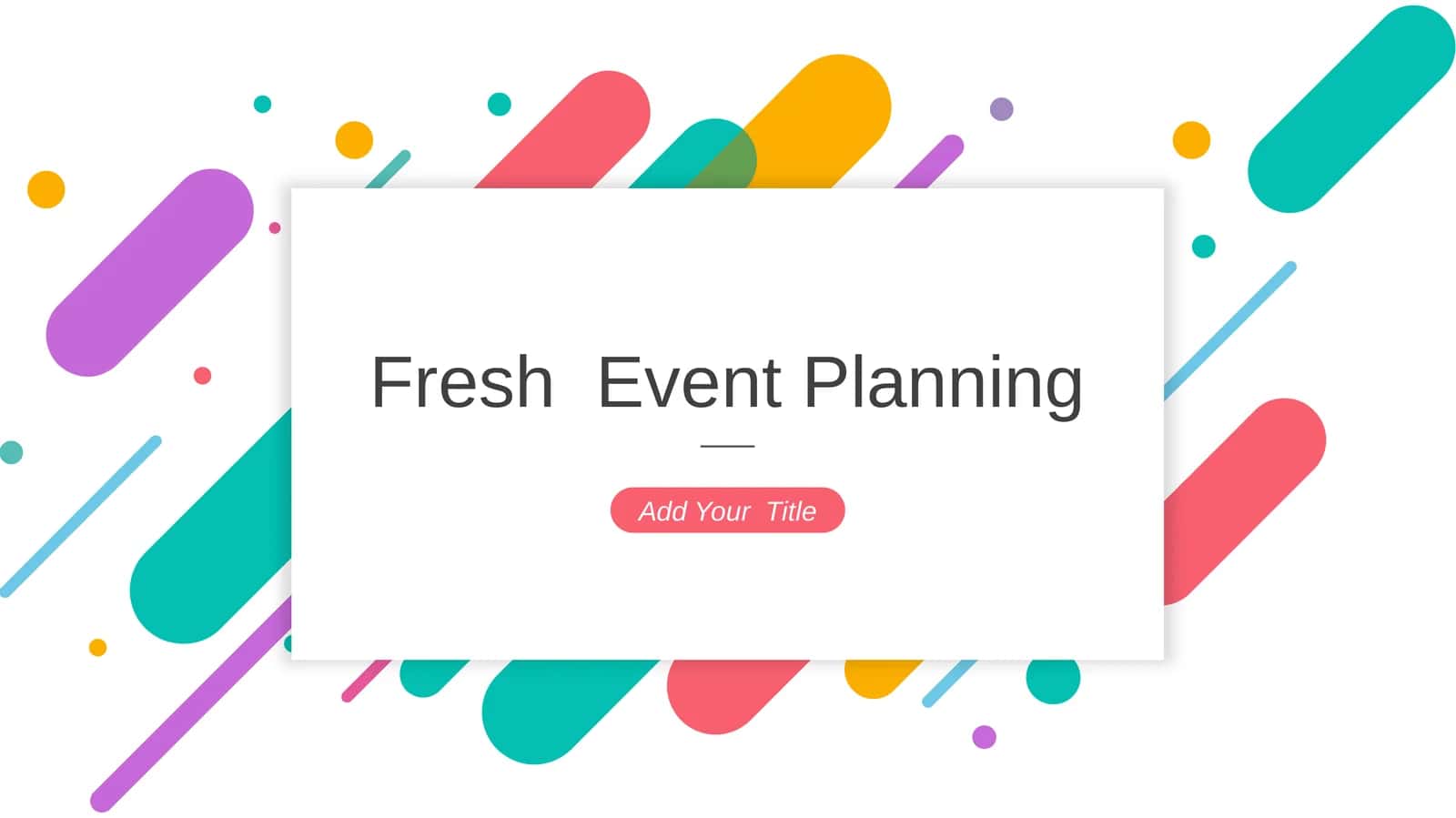 Fresh Event Planning 1