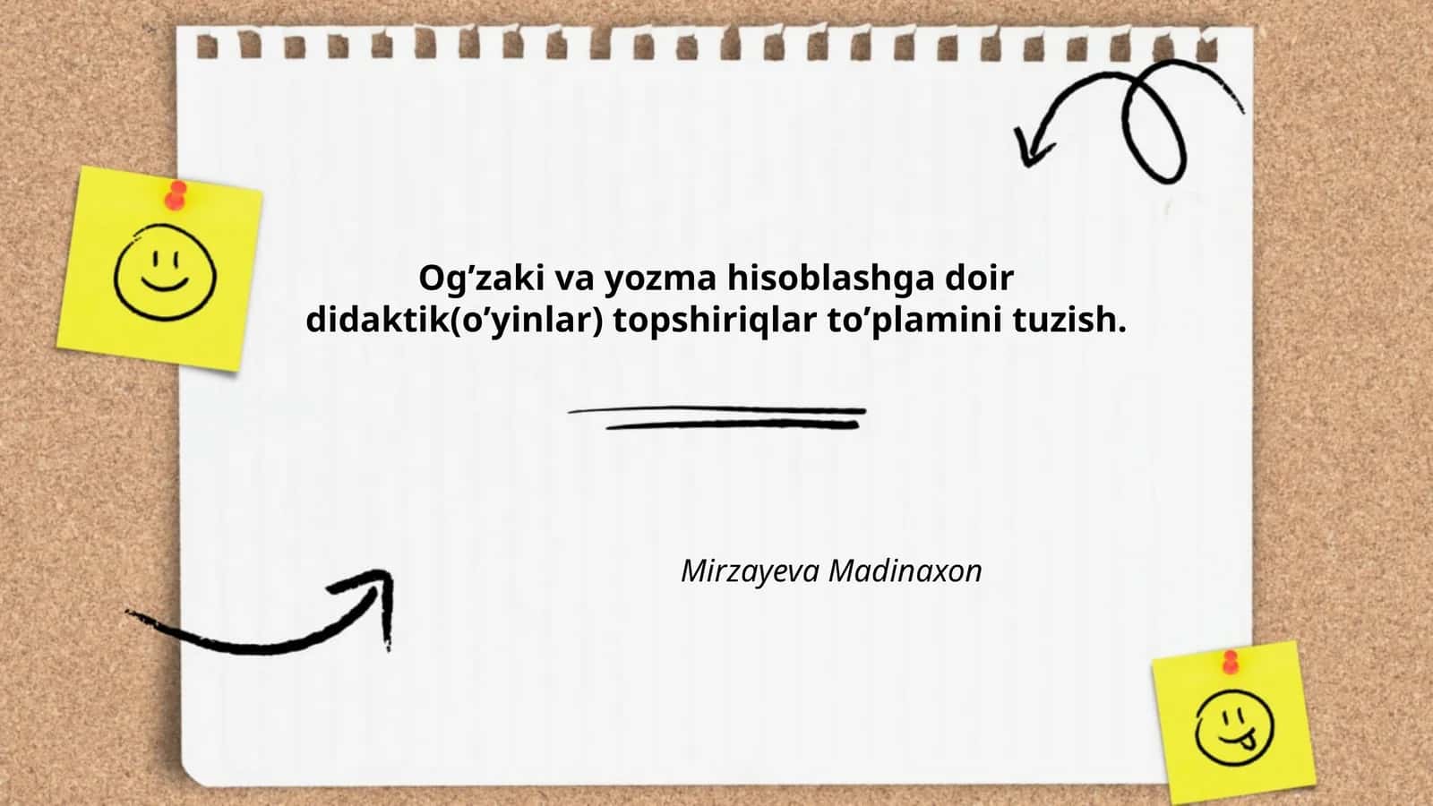 Og'zaki va yozma hisoblashga doir didaktik(oʼyinlar) topshiriqlar to'plami 1
