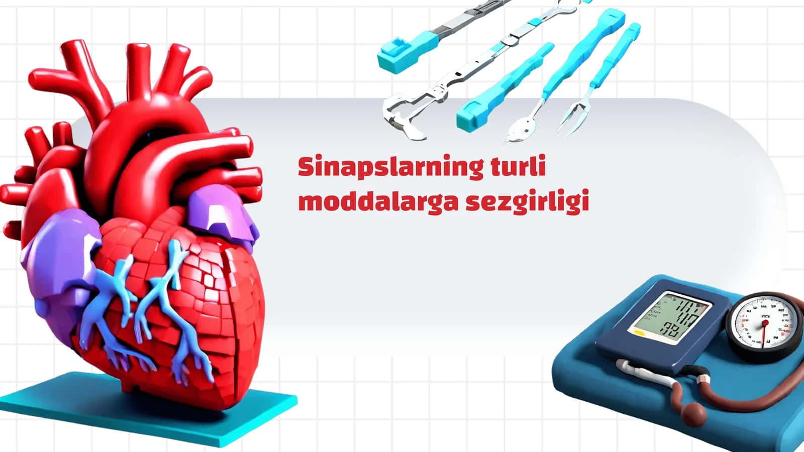 Sinapslarning turli moddalarga sezgirligi 1