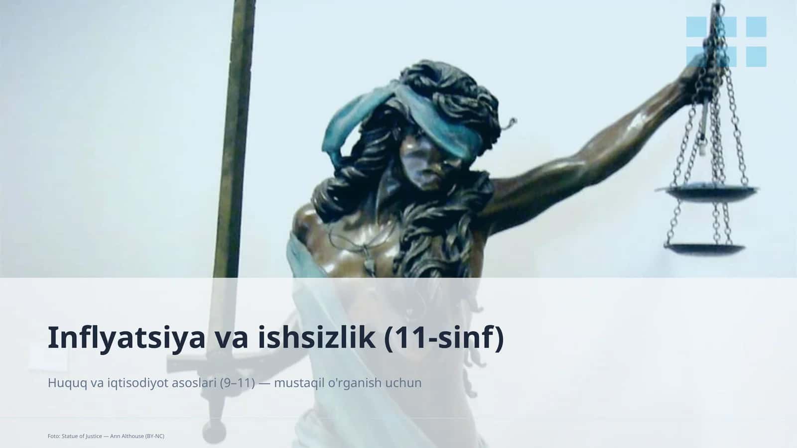 Huquq va iqtisodiyot asoslari (9–11) 1