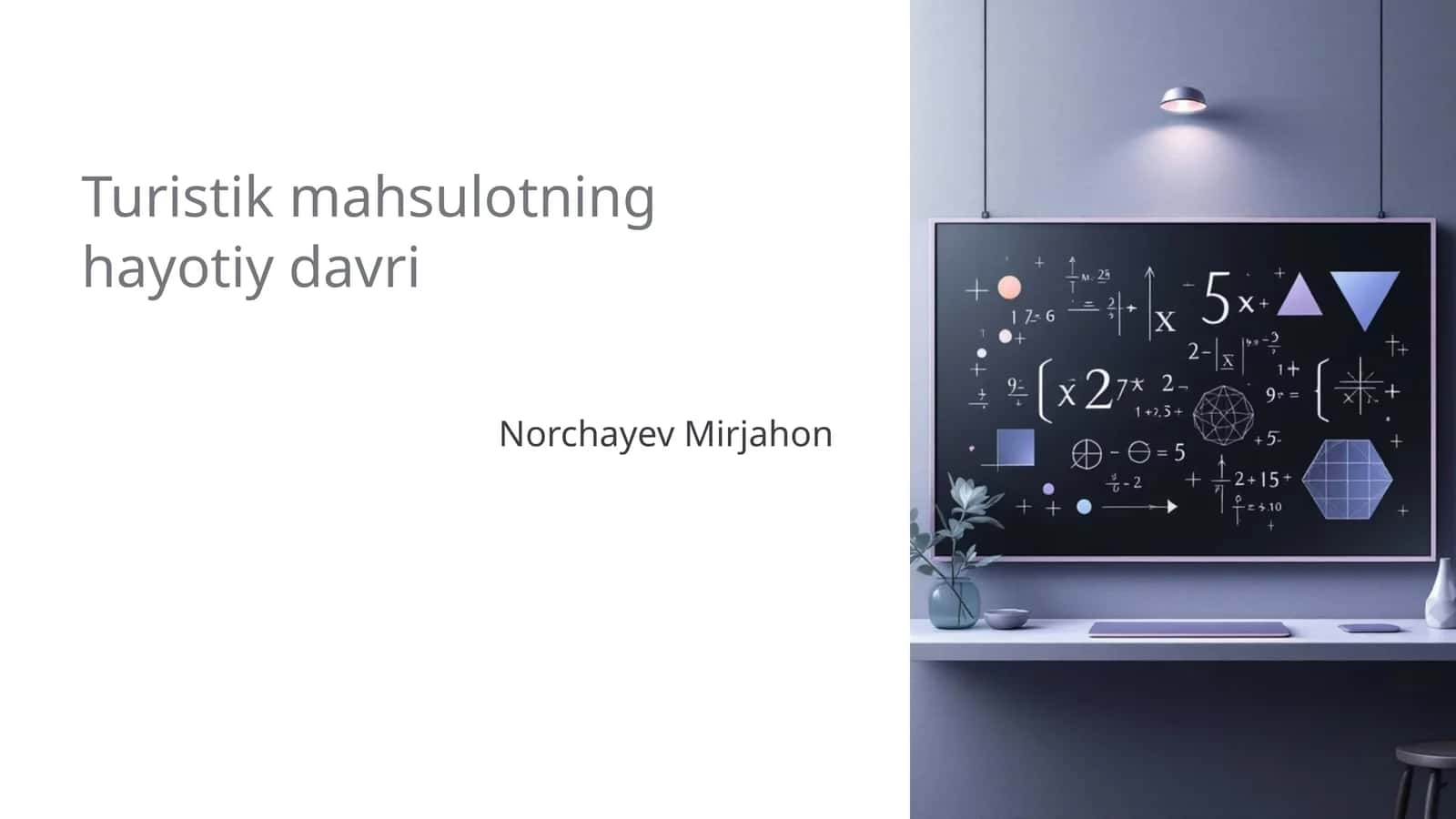 Turistik mahsulotning hayotiy davri 1