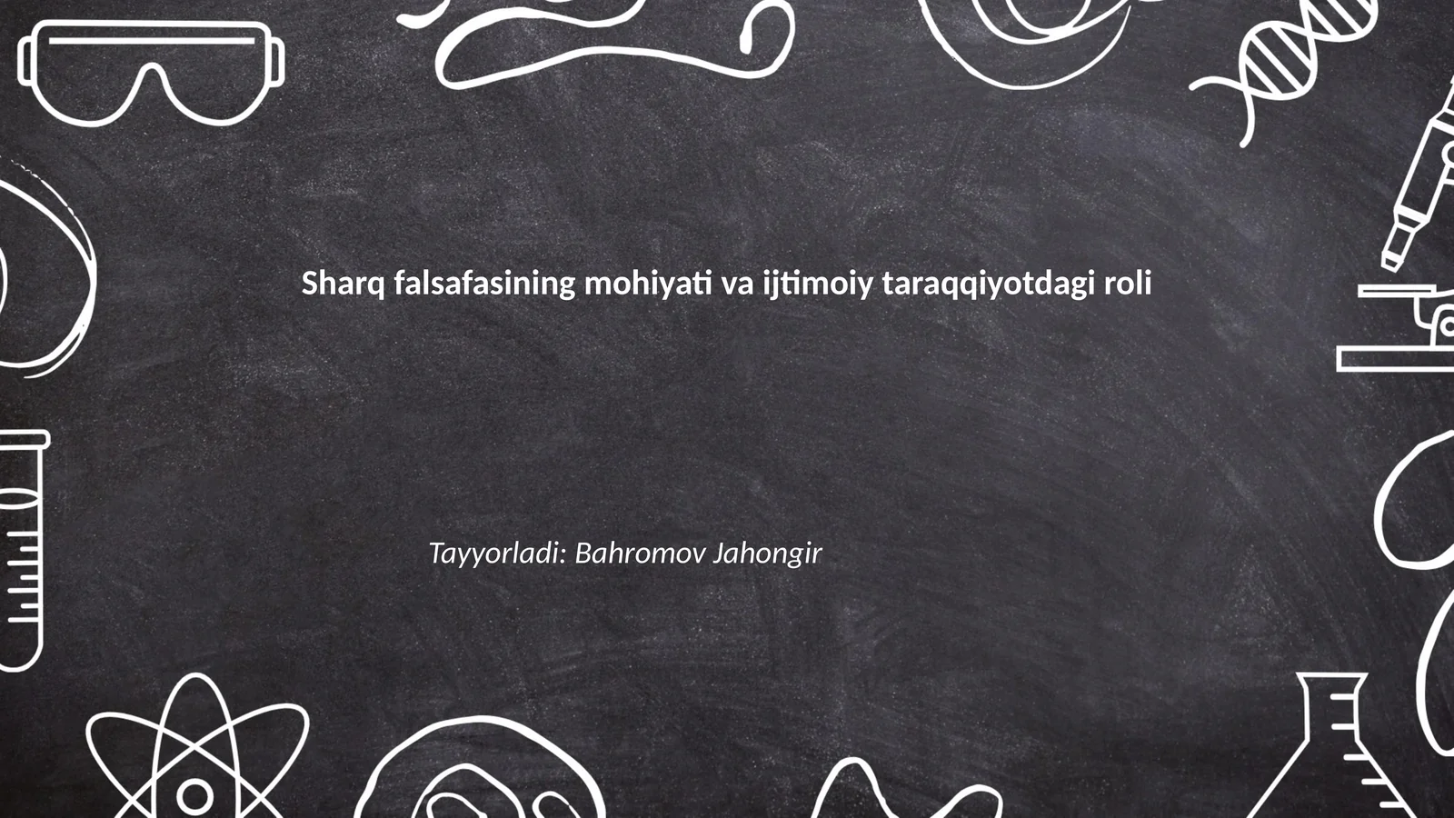 Sharq falsafasining mohiyati va ijtimoiy taraqqiyotdagi roli 1