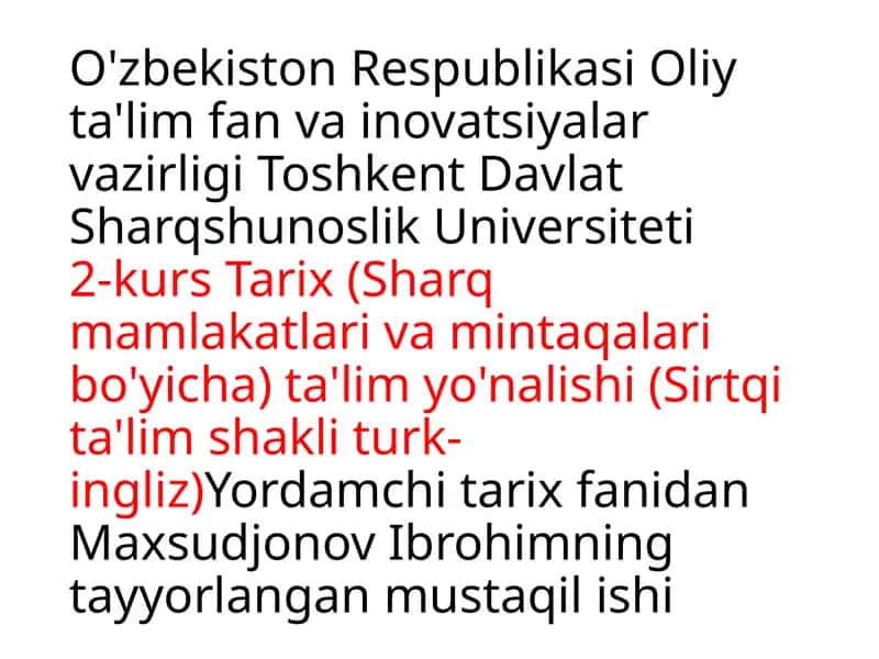 Yapon va Korey stilari tarixi 1