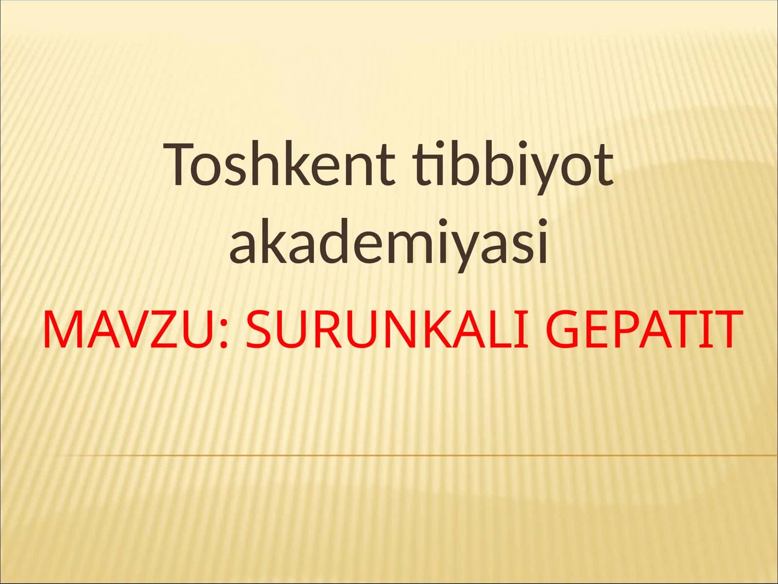 Surunkali gepatit 1