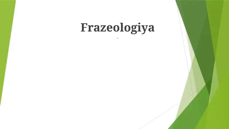 Frazeologiya 1