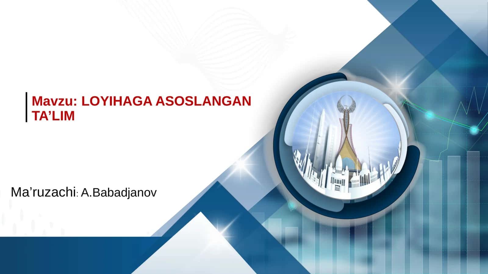 LOYIHAGA ASOSLANGAN TA’LIM 1