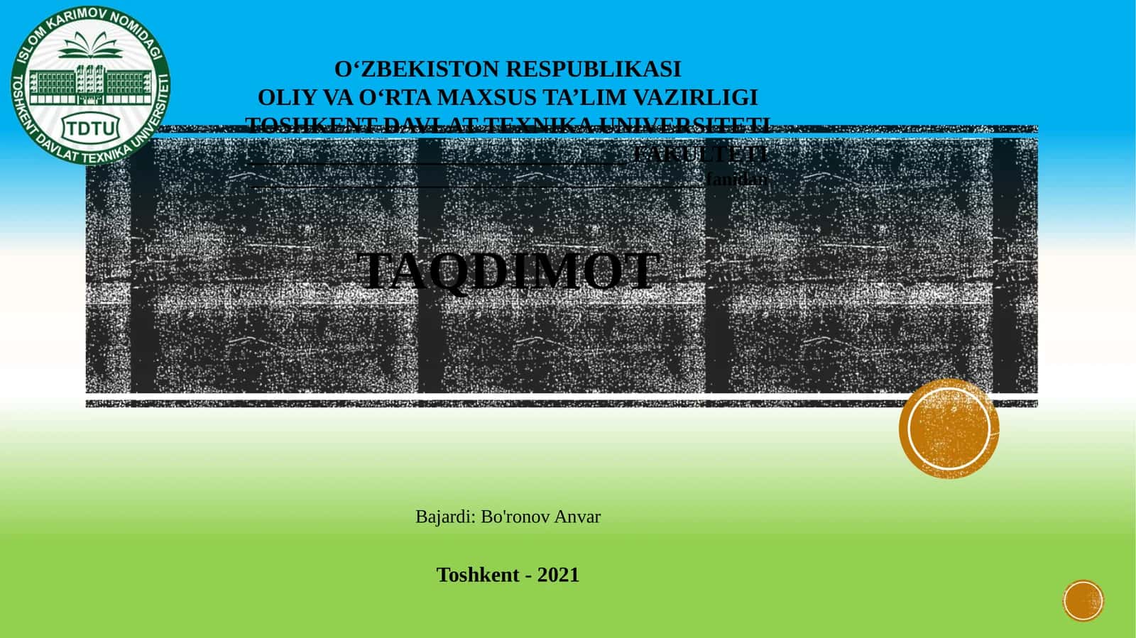 Makroiqtisodiy barqarorlikni yanada mustaxkamlash, vayuqori iqtisodiyo sish sur'atlari ni saqlab qol 1
