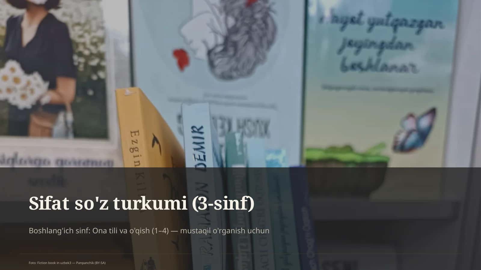 Sifat so'z turkumi (3-sinf) 1