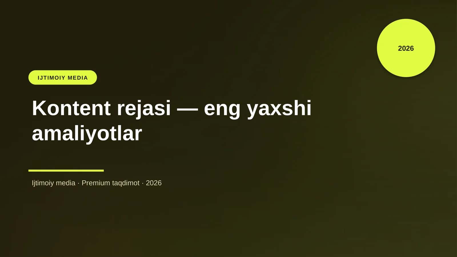 Kontent rejasi 1