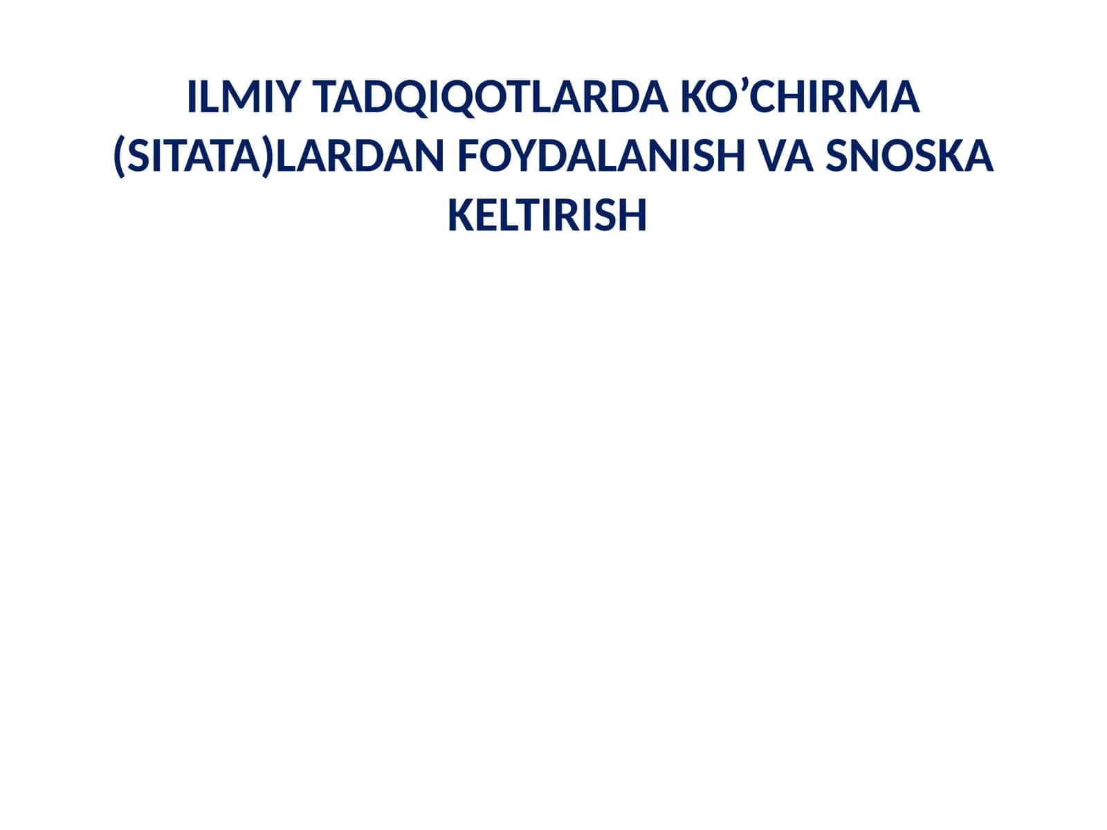 MingboyevaD.Timsollartilsimi:ramz,belgivatimsollartavsifi.– T.:Angiasravlodi, 2007. –B.63 1