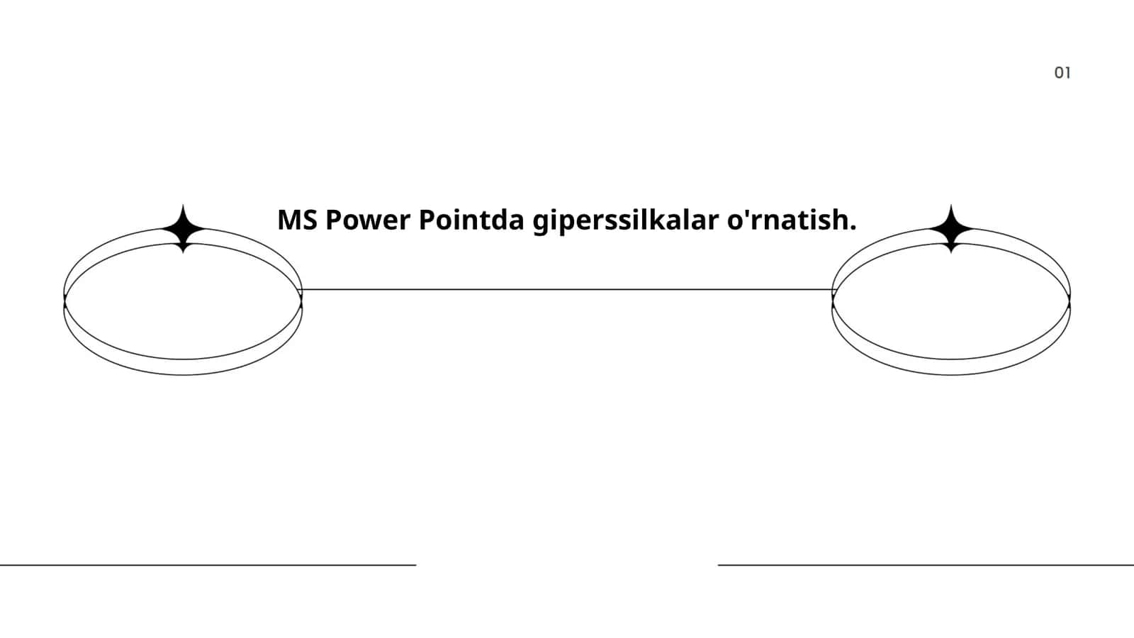 Microsoft PowerPointda giperssilkalar o'rnatish 1