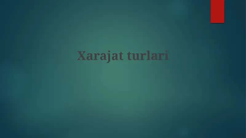 Ofis buyumlari va xarajatlari 1