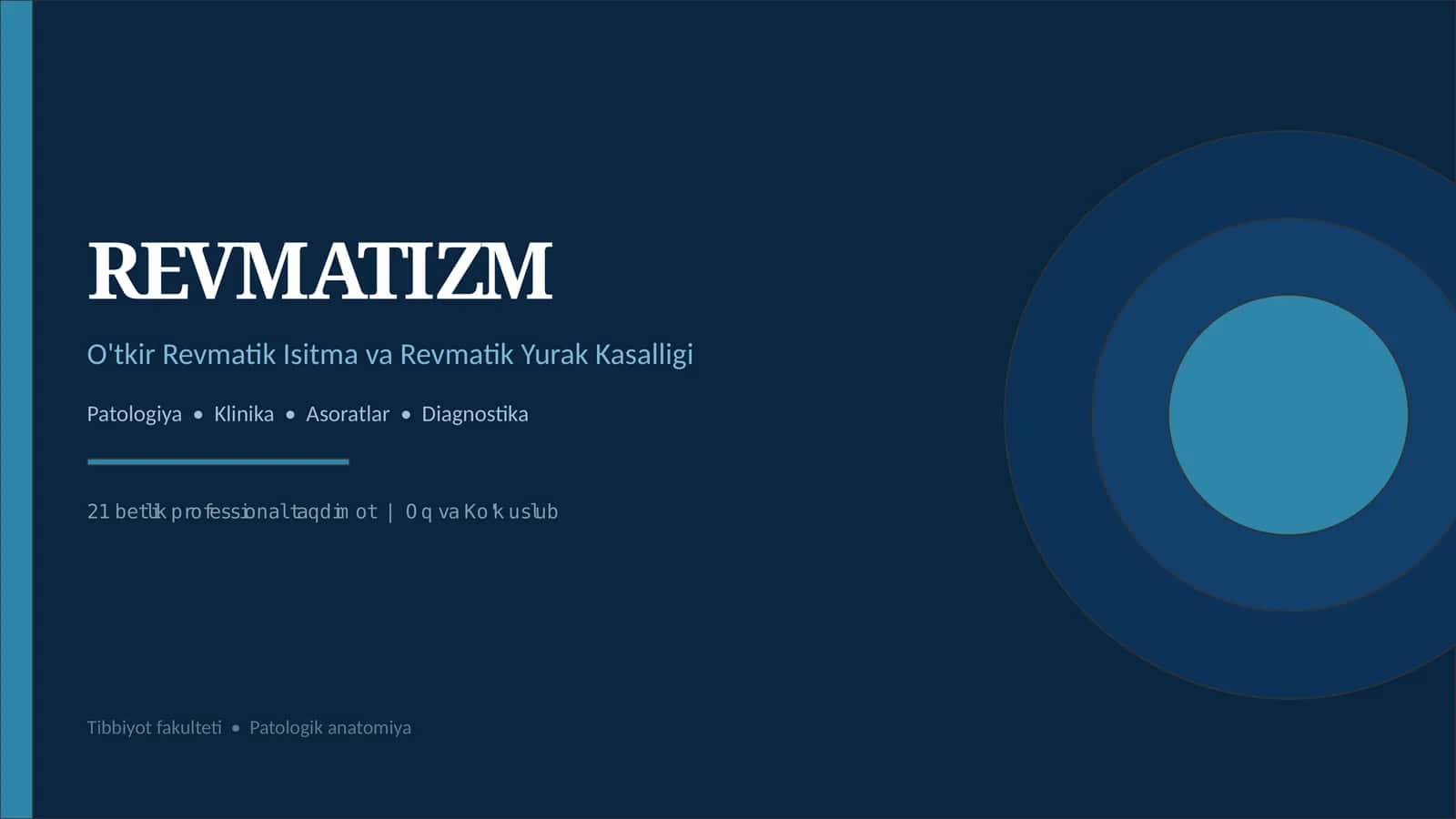 REVMATIZM, REVMATID 1