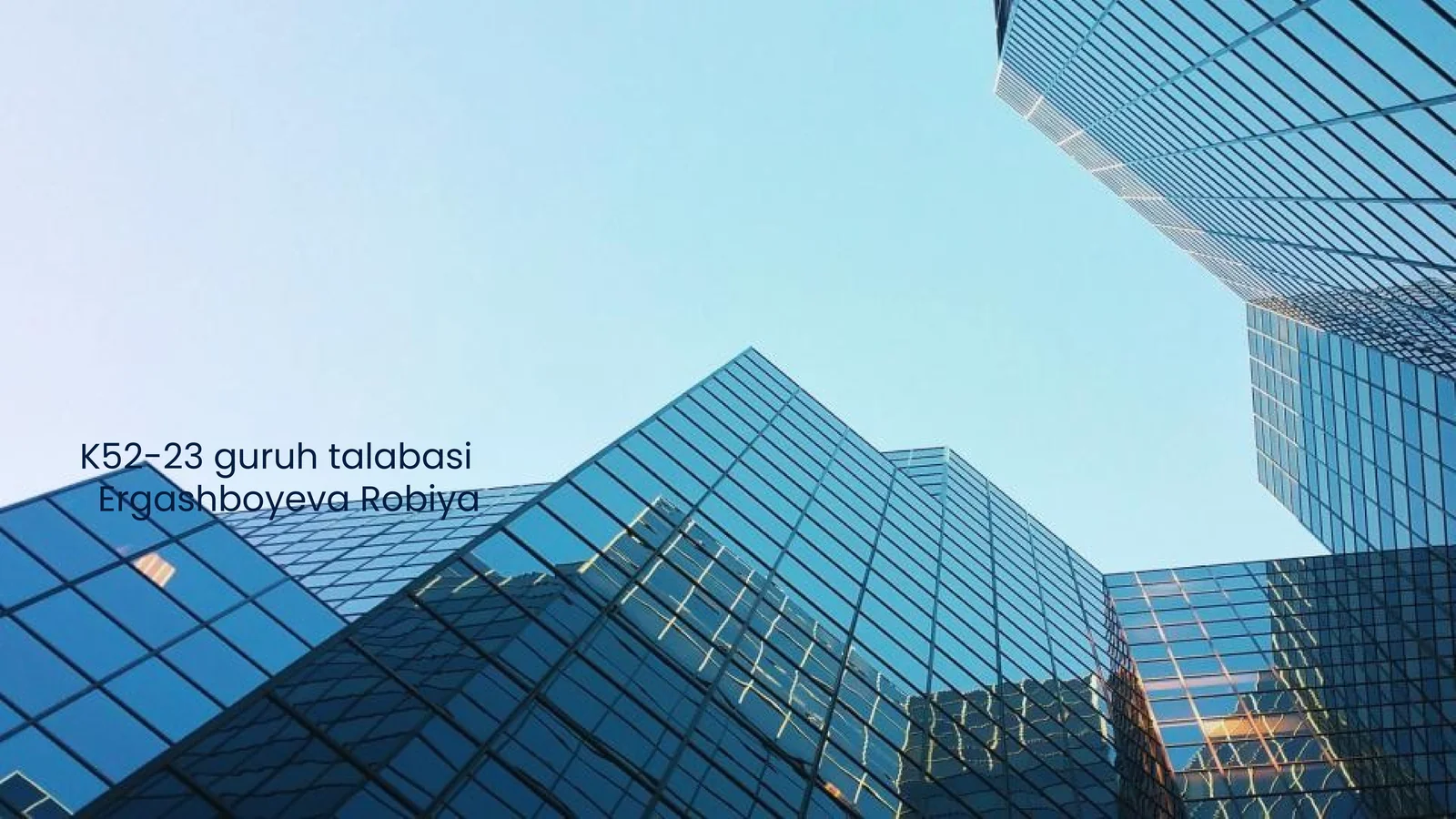 Buxgalteriya hisobi ob'ektlarining mazmuni va ularning tasnifi 1