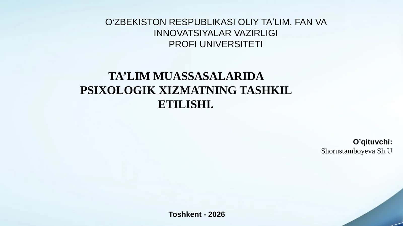 Ta’limmuassasalaridapsixologikxizmatningtashkiletilishi 1