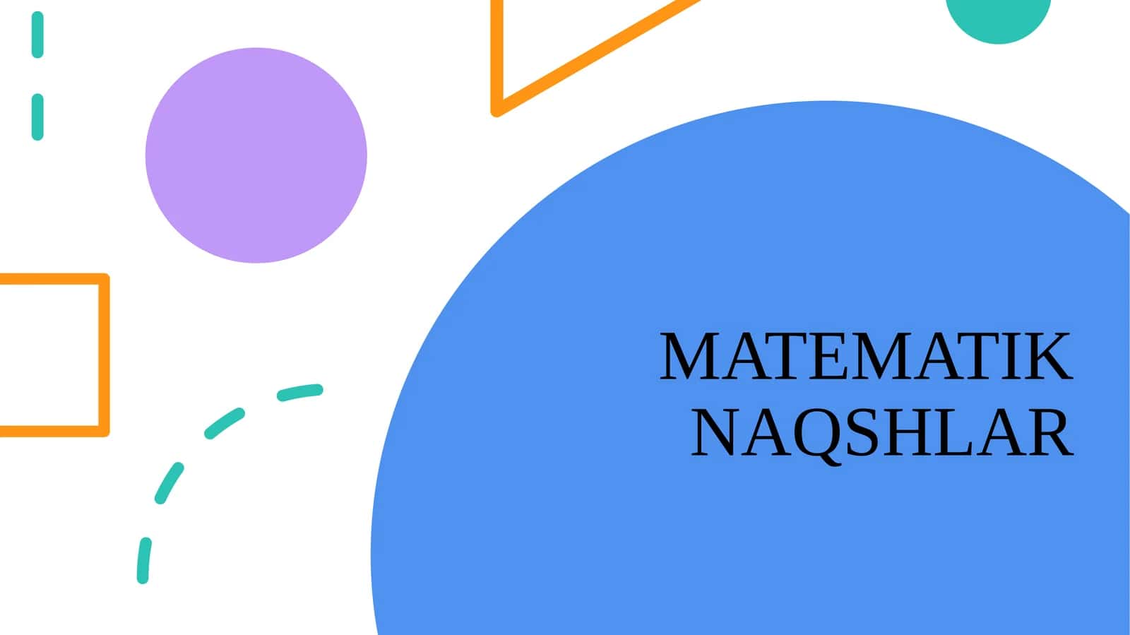 Matematik naqshlar 1