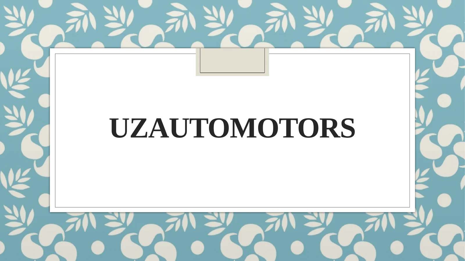 UzAutoMotors 1