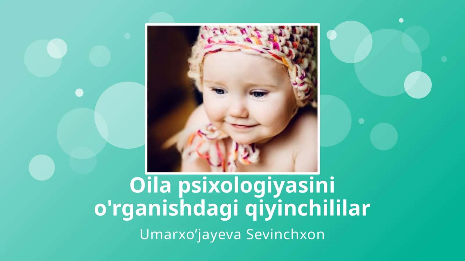 Oila psixologiyasini o'rganishdagi qiyinchililar 1