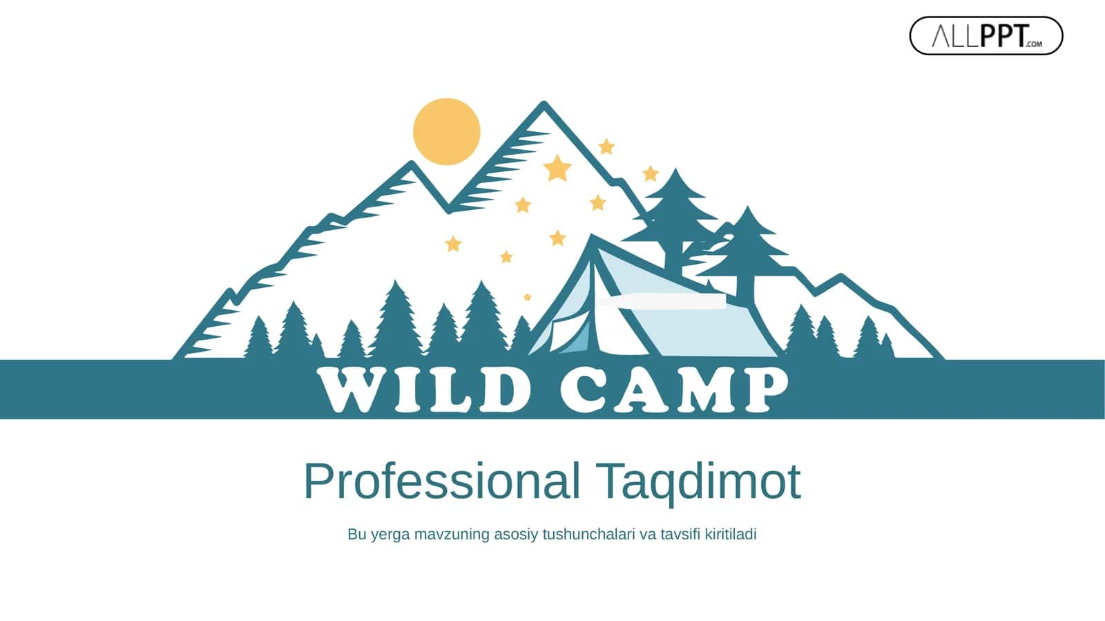 Wild Camp Taqdimoti (43 Slayd) 1