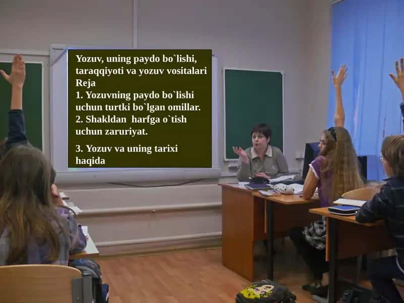 Yozuv, uning paydo bo`lishi, taraqqiyoti va yozuv vositalari 1