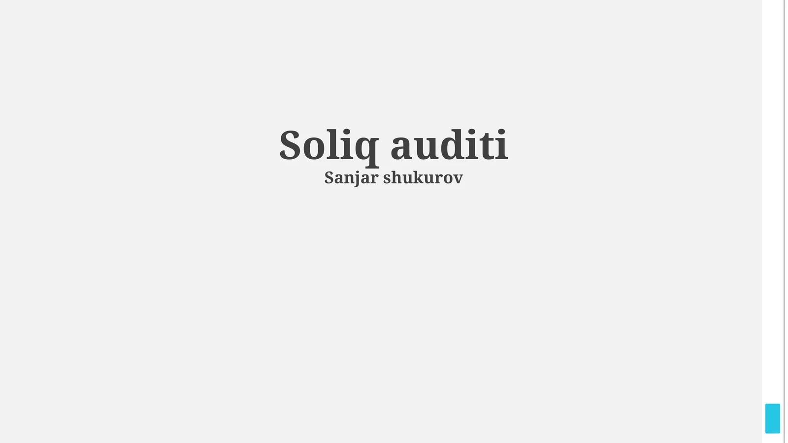 Soliq auditi 1