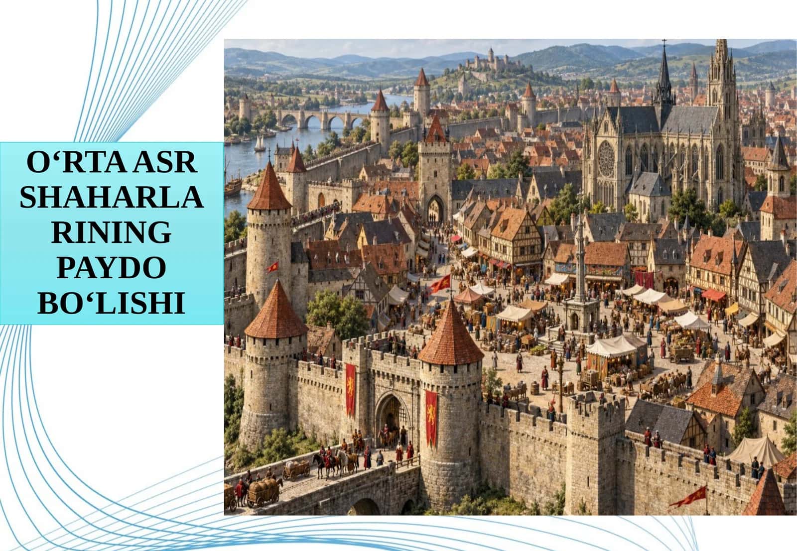 O‘RTA ASR SHAHARLARINING PAYDO BO‘LISHI 1
