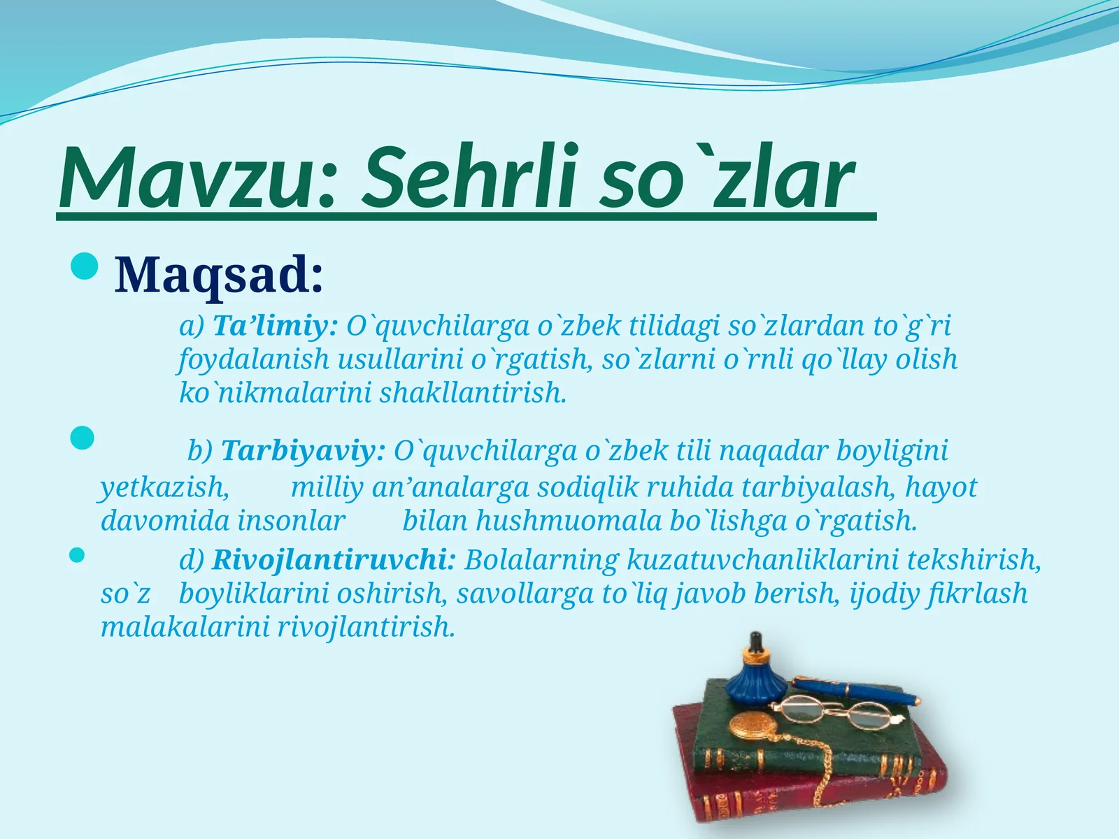 Sehrli so`zlar 1
