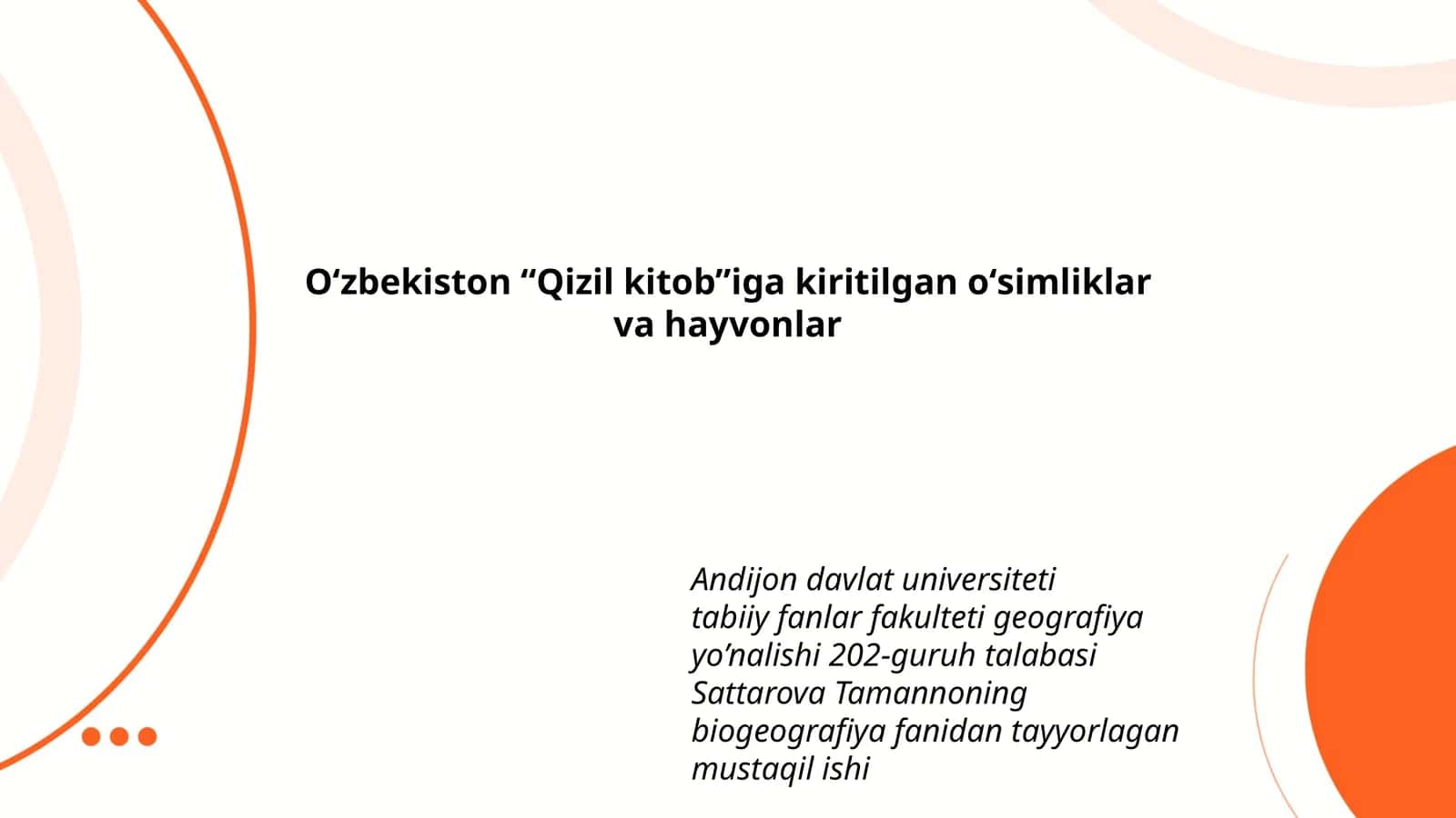Mustaqil ish 1