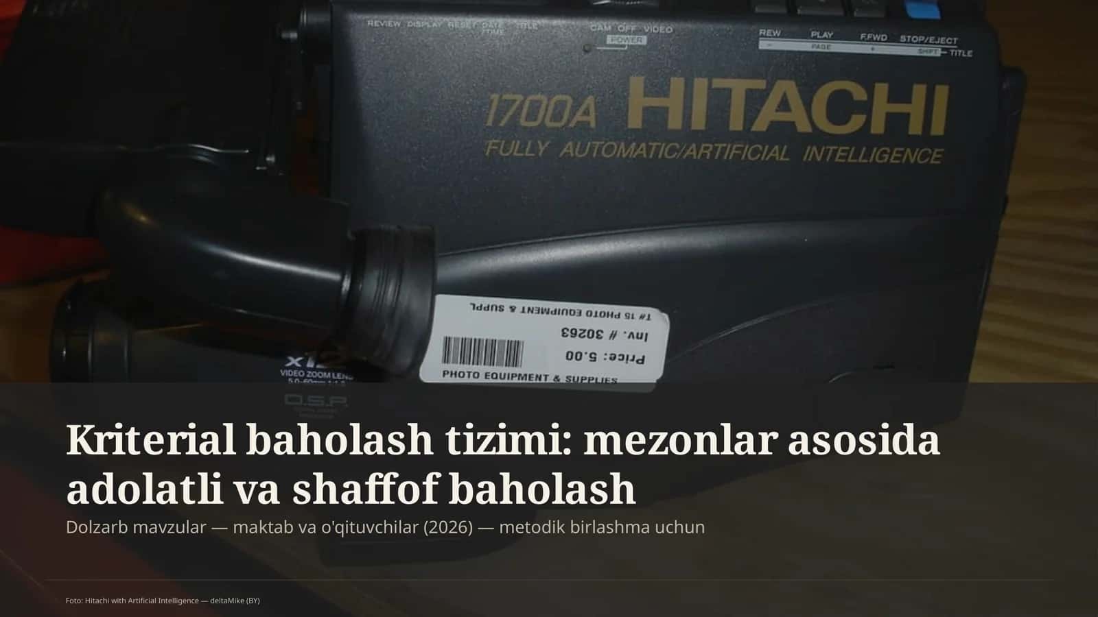 Kriterial baholash tizimi: mezonlar asosida adolatli va shaffof baholash 1