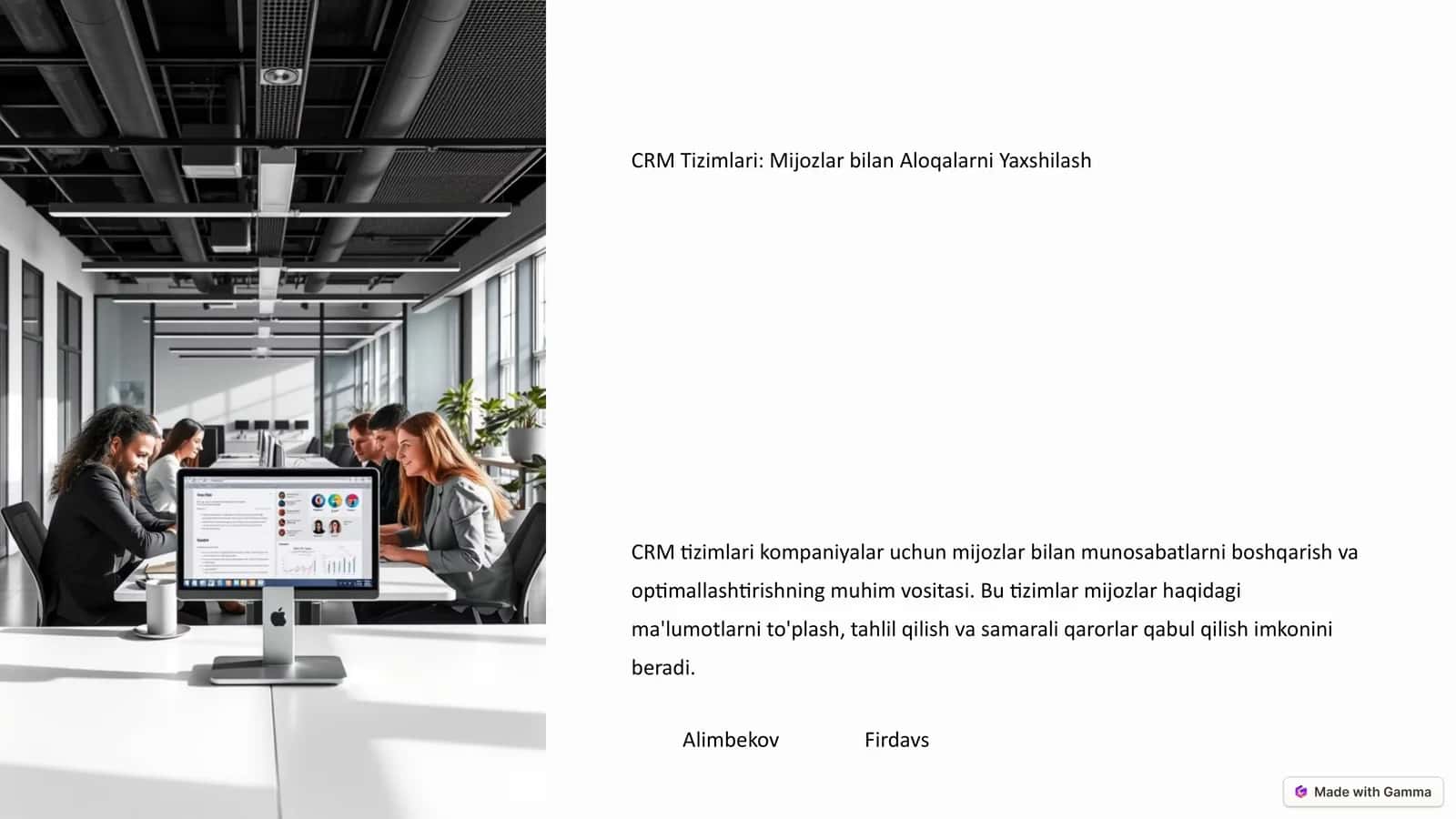CRM Tizimlari: Mijozlar bilan Aloqalarni Yaxshilash 1