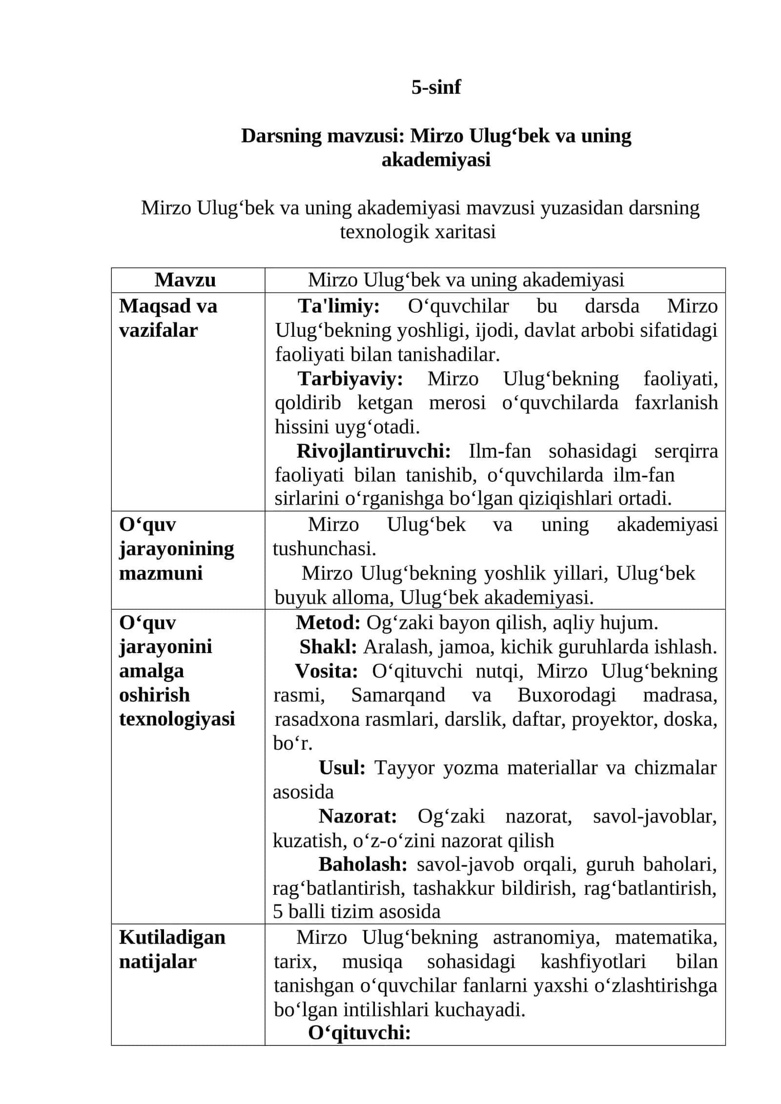 5-sinf 1