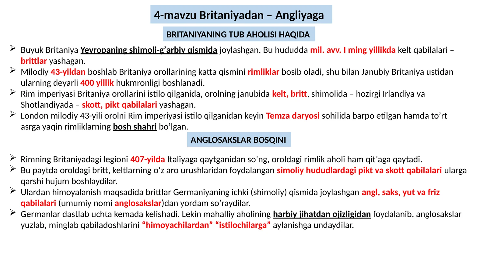 Britaniyadan –Angliyaga 1