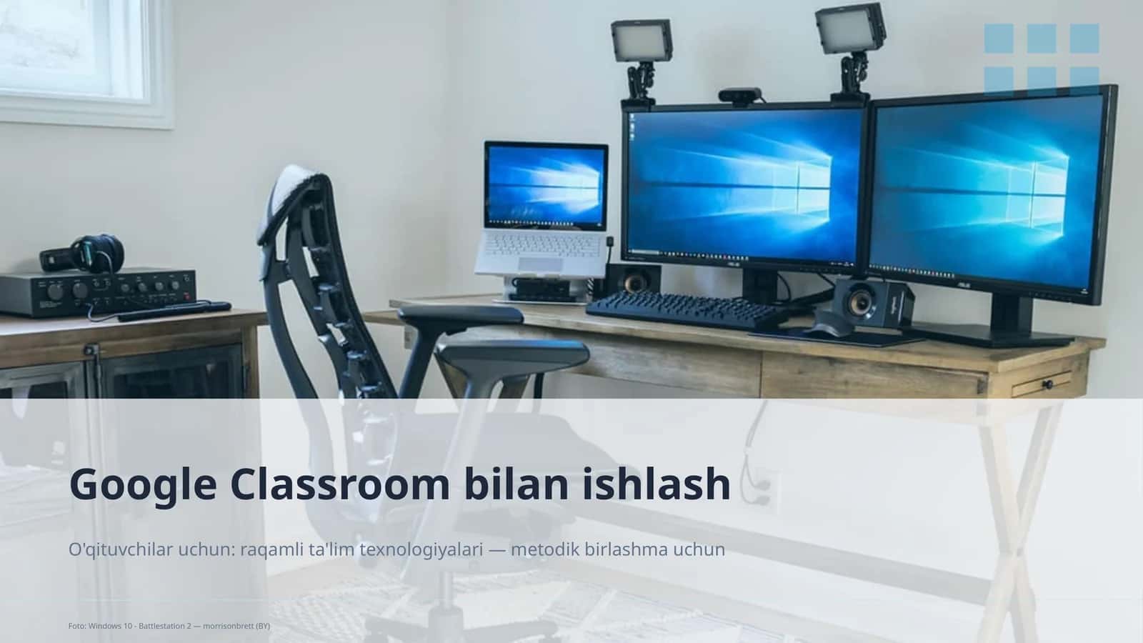Google Classroom bilan ishlash 1