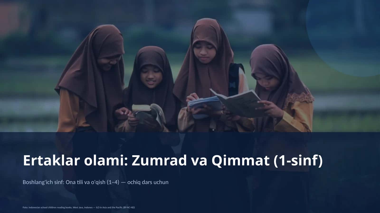 Ertaklar olami: Zumrad va Qimmat (1-sinf) 1