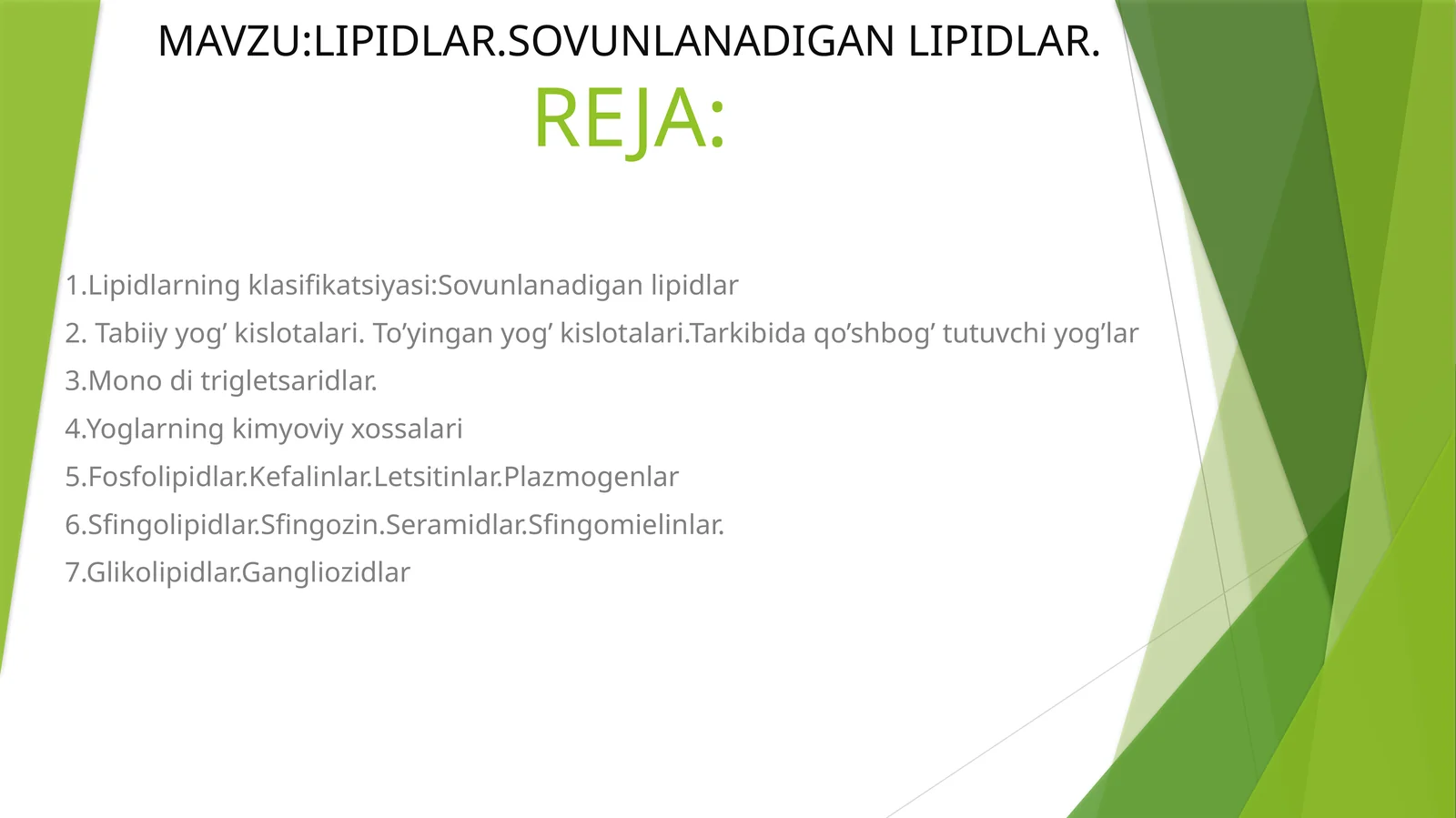 LIPIDLAR.SOVUNLANADIGAN LIPIDLAR 1