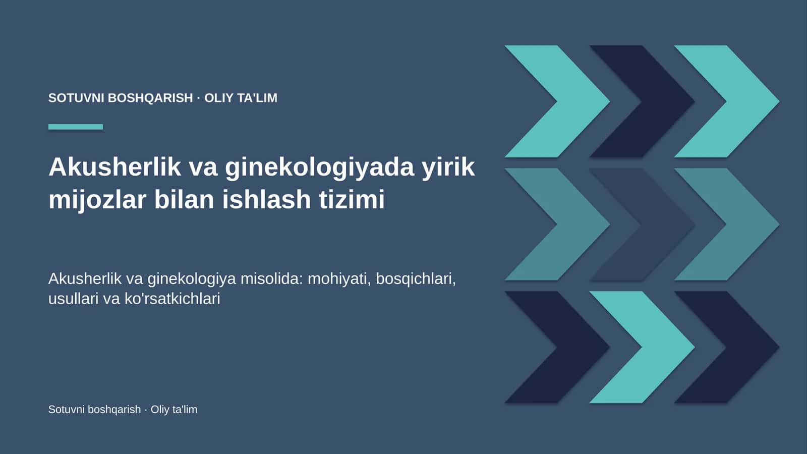 akusherlik va ginekologiyada yirik mijozlar bilan ishlash tizimi 2633 1